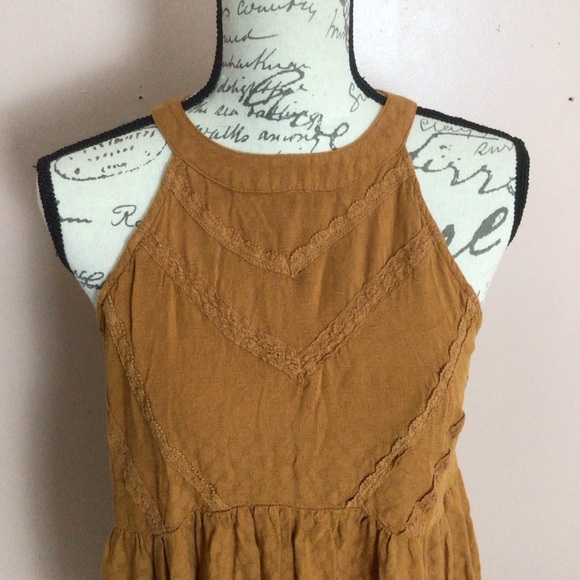 Women's Maurices Brown Relaxed Pleated Tank Top‎ Size XS - Picture 2 of 8